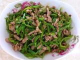 青椒炒肉丝