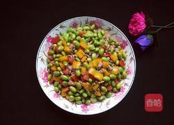 彩椒炒毛豆丁的做法图解7