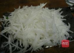 白萝卜丝饼的做法图解1