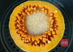 圣女果蒸饭（南瓜盅）的做法图解4