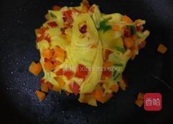 彩色炒饭的做法图解3