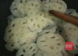肉片炒莲藕的做法图解4