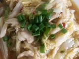 白菜溜肉片
