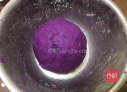 紫薯糯米饼的做法图解4