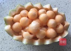 哈密瓜酸奶盏的做法图解7