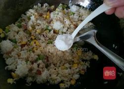 三色炒饭的做法图解8