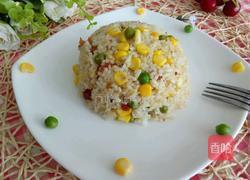 三色炒饭的做法图解9
