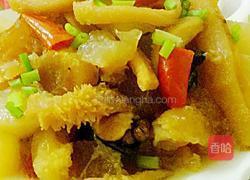 萝卜牛杂的做法图解12