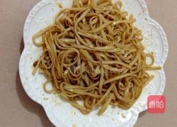 绿豆芽炒面的做法图解3