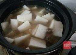 白萝卜炖牛杂的做法图解5
