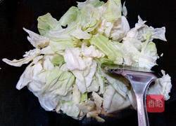 平菇炒卷心菜的做法图解6