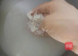 瘦肉茄子粥的做法图解2