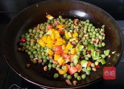 彩椒炒豌豆的做法图解9