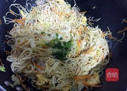 卷心菜炒面线的做法图解12