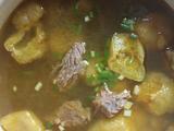 咖喱牛肉粉丝汤