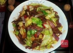 卷心菜洋葱炒肉的做法图解9