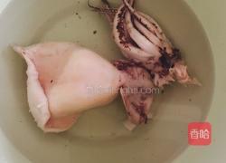 双椒味极鱿鱼的做法图解3