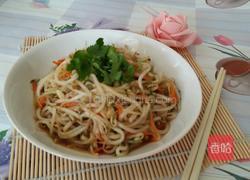 ＃绿豆芽＃ 爆炒醋香绿豆芽的做法图解6