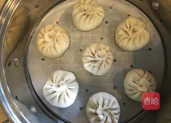 卷心菜油梭子馅包子的做法图解15
