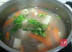 豆腐滑牛肉的做法图解9