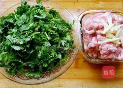 五花肉炒香菜的做法图解3