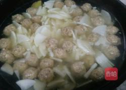 白萝卜丸子汤的做法图解9