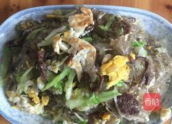 牛肉鸡蛋炒地瓜粉丝的做法图解5