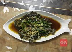 清蒸多宝鱼的做法图解3
