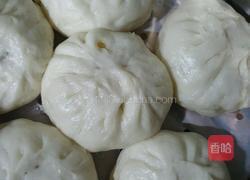 白萝卜香肠包子的做法图解6