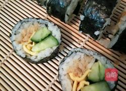 鸡蛋肉松寿司的做法图解5