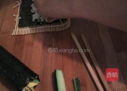 鸡蛋肉松寿司的做法图解3