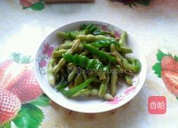 青椒干焖四季豆的做法图解7
