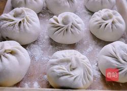 茄子素馅包子的做法图解11