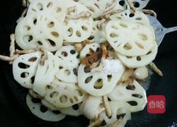 藕片炒肉丝的做法图解8