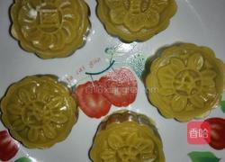 金黄红豆沙月饼的做法图解11
