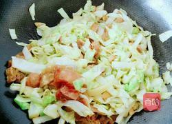 面筋卷心菜的做法图解5