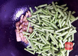 豆角烧肉的做法图解3