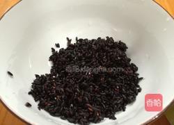 红枣核桃黑米糊的做法图解2