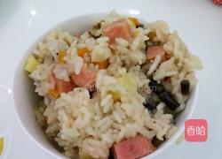 火腿混合蔬焖饭的做法图解9