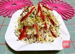 黑芝麻拌白菜心的做法图解4