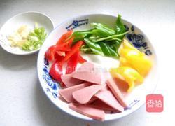 彩椒炒面片的做法图解2