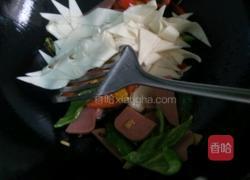 彩椒炒面片的做法图解8