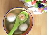 鲜虾仁冬瓜鱼丸汤