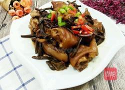 茶树菇烧猪蹄的做法图解9