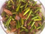 蒜薹炒肉