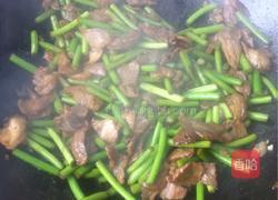 蒜薹炒肉的做法图解7