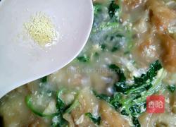 油条小青菜鸡蛋汤的做法图解9