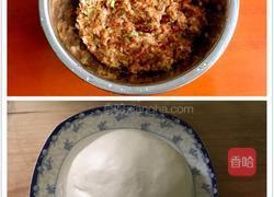 麦穗蒸饺（酸菜青椒鲜肉馅）的做法图解1