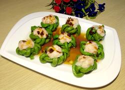 猪白肉虾滑酿豆角