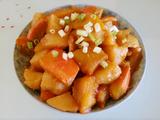 南瓜炖土豆